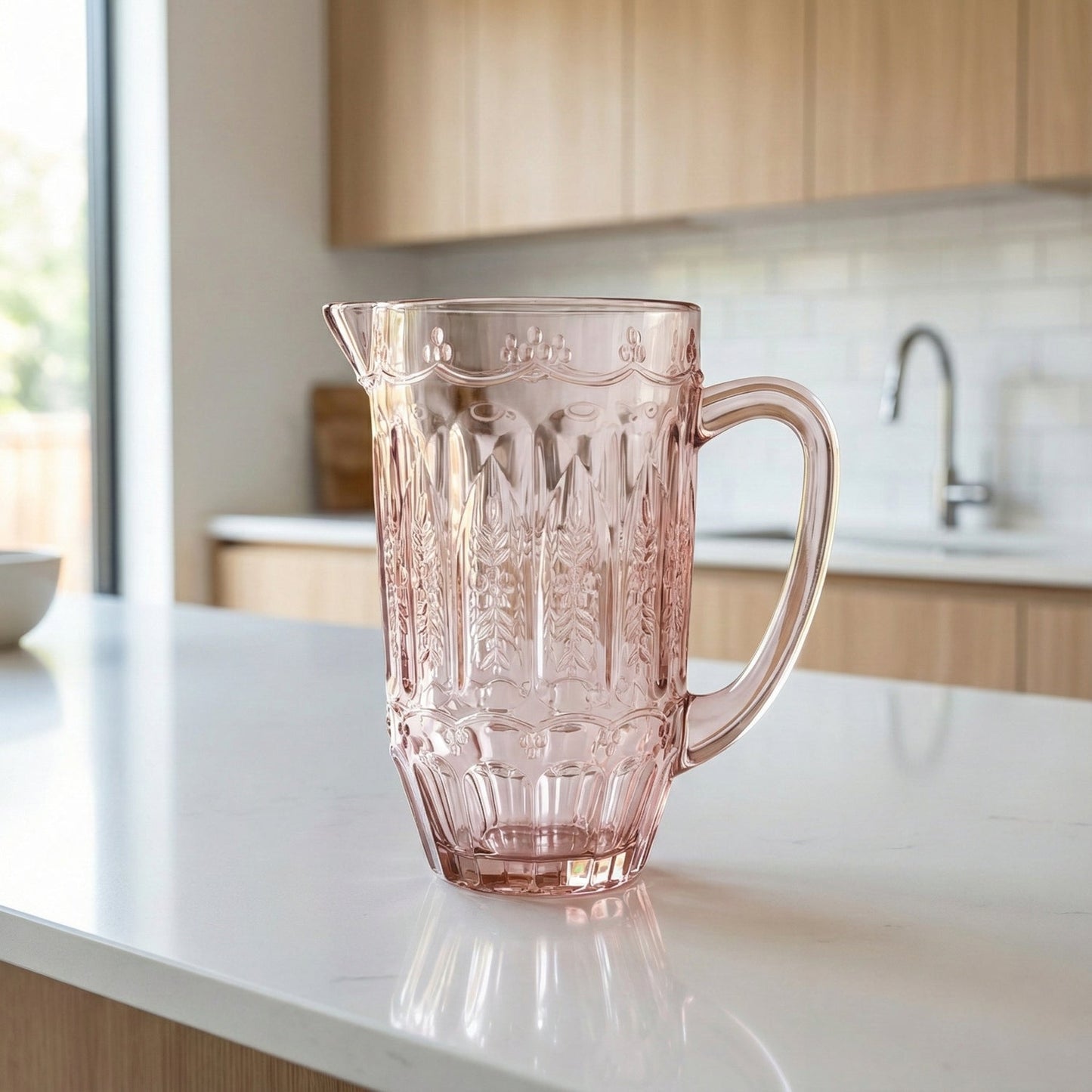 Vintage Glass Pitcher